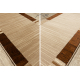 Alfombra de pasillo ROYAL FB23 MARCO RECTANGULAR beige / crema