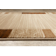 Alfombra de pasillo ROYAL FB23 MARCO RECTANGULAR beige / crema
