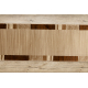Alfombra de pasillo ROYAL FB23 MARCO RECTANGULAR beige / crema