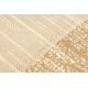 Alfombra de pasillo ROYAL FB23 MARCO RECTANGULAR beige / crema