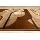 Tapis de couloir ROYAL HE405 GÉOMÉTRIQUE marron / crème