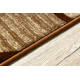 Passatoia ROYAL HE405 GEOMETRICO marrone / crema