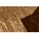 Alfombra de pasillo ROYAL HE405 GEOMÉTRICO marrón / crema