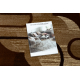 Passatoia ROYAL HE405 GEOMETRICO marrone / crema