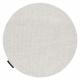 Carpet CASABLANCA LOOP circle white / beige loop, soft - SECOND-RATE PRODUCT