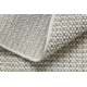Carpet CASABLANCA LOOP circle white / beige loop, soft - SECOND-RATE PRODUCT