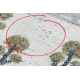 Tapis BONO 9207 cercle des rues, ville, chantier de construction crème / gris clair - PRODUIT DE DEUXIÈME QUALITÉ 