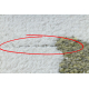 Carpet BONO 724 circle RAINBOW HEART cream / light grey - SECOND-RATE PRODUCT