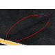 Exclusive EMERALD Carpet 1012 glamour, stylish geometric black / gold - SECOND-RATE- SECOND-RATE PRODUCT