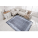 Tapis lavable MIRO 51317.807 Cadre, grec antidérapant - gris - PRODUIT DE DEUXIÈME QUALITÉ