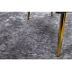 Tapis lavable MIRO 51317.807 Cadre, grec antidérapant - gris - PRODUIT DE DEUXIÈME QUALITÉ