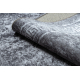 Tapis lavable MIRO 51317.807 Cadre, grec antidérapant - gris - PRODUIT DE DEUXIÈME QUALITÉ