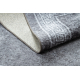 Tapis lavable MIRO 51317.807 Cadre, grec antidérapant - gris - PRODUIT DE DEUXIÈME QUALITÉ