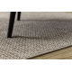 Teppich CASABLANCA LOOP braun Schleife weich