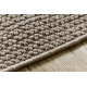 Teppich CASABLANCA LOOP braun Schleife weich