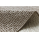 Teppich CASABLANCA LOOP braun Schleife weich