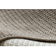 Teppich CASABLANCA LOOP braun Schleife weich