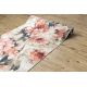 Läufer Antirutsch LOTUS BOUQUET 52900 Blumen beige / rosa ZUM WASCHEN
