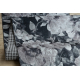 Läufer Antirutsch LOTUS BOUQUET 52901 Blumen grau / beige ZUM WASCHEN