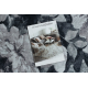 Läufer Antirutsch LOTUS BOUQUET 52901 Blumen grau / beige ZUM WASCHEN