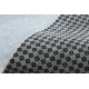 Runner anti-slip LOTUS SMOOTH 52421 Melange grey WASHABLE