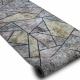 Runner anti-slip LOTUS MOSAIC 22010 Mosaic grey WASHABLE