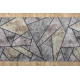 Runner anti-slip LOTUS MOSAIC 22010 Mosaic grey WASHABLE