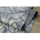 Runner anti-slip LOTUS MOSAIC 22010 Mosaic grey WASHABLE