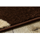 Teppich KARAMELL COCOA braun