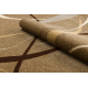 Teppich KARAMELL CHOCO Nuss