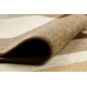 Teppich KARAMELL SEPIA braun