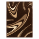 Teppich KARAMELL COFFEE braun