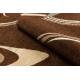Teppich KARAMELL COFFEE braun