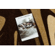 Teppich KARAMELL COFFEE braun