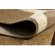 Teppich KARMEL BROWN Nuss