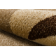 Teppich KARMEL BROWN Nuss