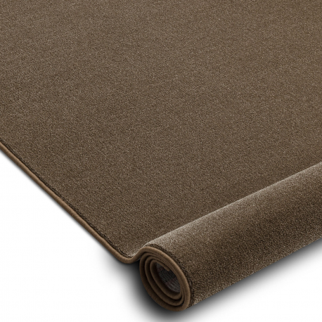 Moquette SEDUCTION marron 46 doux, durable, chambre, hôtel