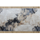 Løper antiskli LOTUS SHADOWS 37550 Abstraksjon beige / grå vaske 