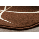 Teppich KARMEL CHOCO braun