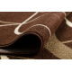 Teppich KARMEL CHOCO braun