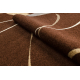 Teppich KARMEL CHOCO braun