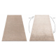 Teppich SOFTY glatt, einfarbig beige