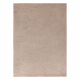Teppich SOFTY glatt, einfarbig beige