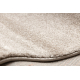 Teppich SOFTY glatt, einfarbig beige