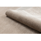 Carpet SOFTY plain, one colour beige