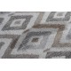 Teppich SOFT 6024 DIAMANTEN sahne / beige / braun