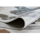 Carpet BONO 9207 Streets, city, construction site cream / light grey - SECOND-RATE PRODUCT
