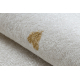 Carpet BONO 724 circle RAINBOW HEART cream / light grey - SECOND-RATE PRODUCT