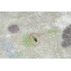 BAMBINO 1610 washing carpet Butterflies for children anti-slip - cream - SECOND-RATE PRODUCT