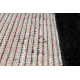 Carpet BUENOS 6649 shaggy plain, single color black - SECOND-RATE PRODUCT